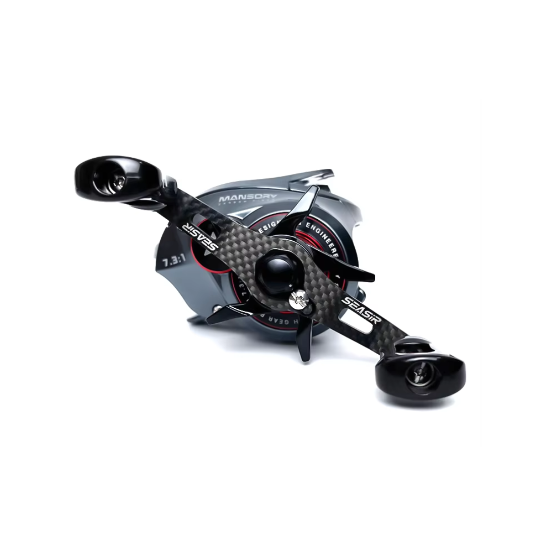 Carretilha SEASIR Mansory - 146g / 11 + 1 rolamentos / 7.3:1