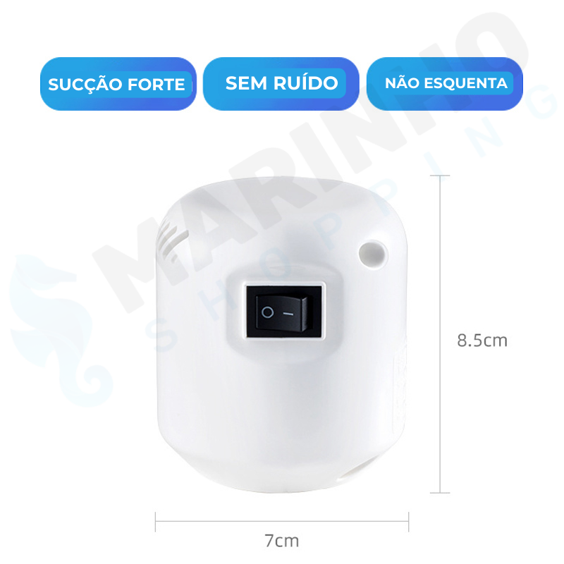 Compressor à Vácuo CompressClean + Sacolas Reutilizáveis