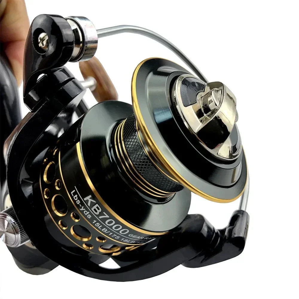 Molinete OKUMA - 4: 1 DRAG de 18kg - Oculos Polarizado de BRINDE