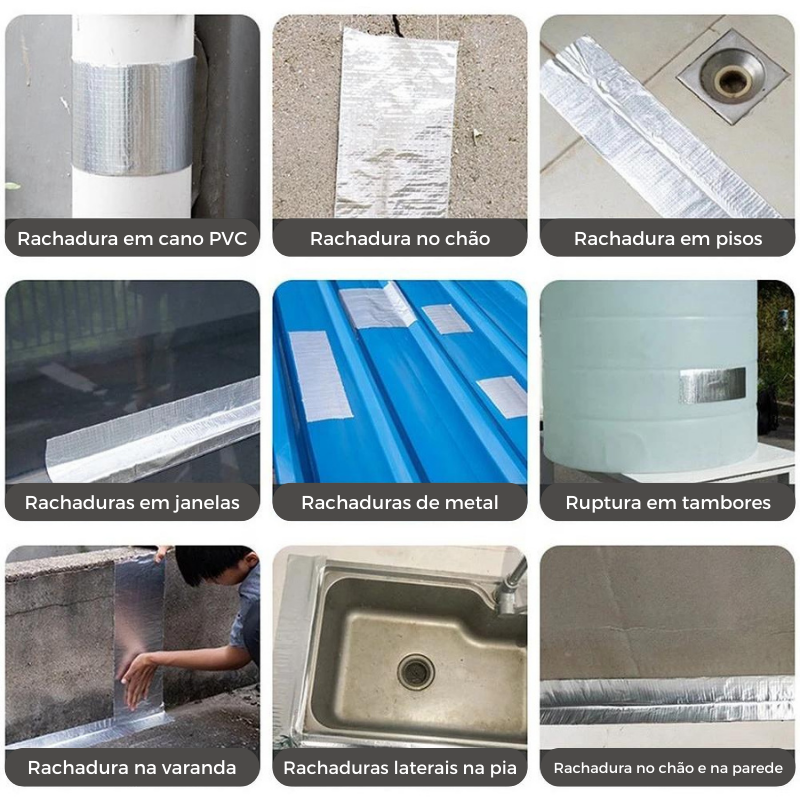 Fita de Vedação Impermeável - A Solução Para Vazamentos