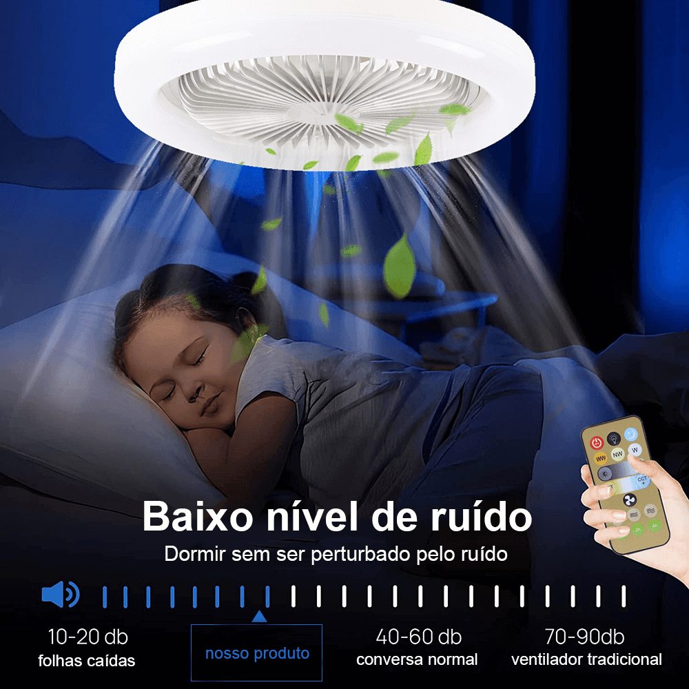 Ventilador de Teto Inteligente