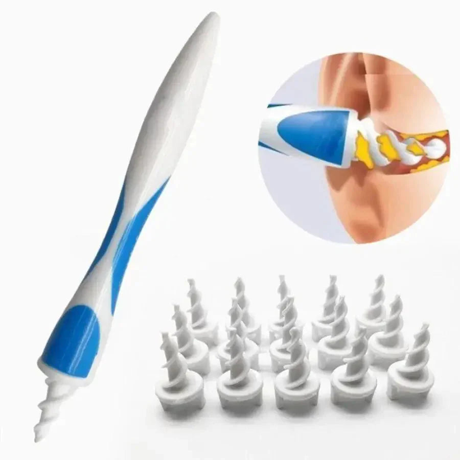Removedor Limpador Cera De Ouvido Higienizador Cotonete - Aspiral Cleaner